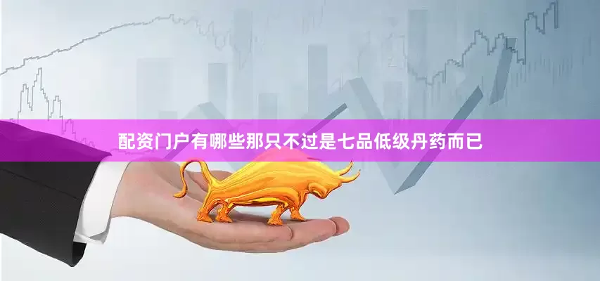 配资门户有哪些那只不过是七品低级丹药而已